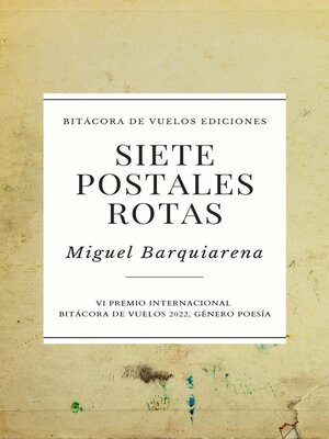 cover image of Siete postales rotas